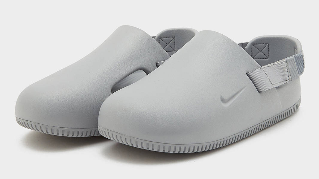Nike Calm Mule Grey Side