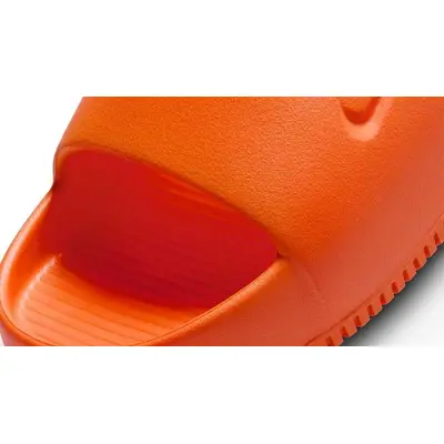 Nike Calm Slide Total Orange Closeup