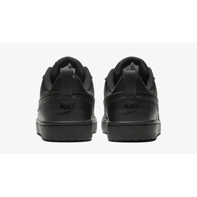 Nike Court Borough Low 2 GS Triple Black | Where To Buy | BQ5448-001 ...