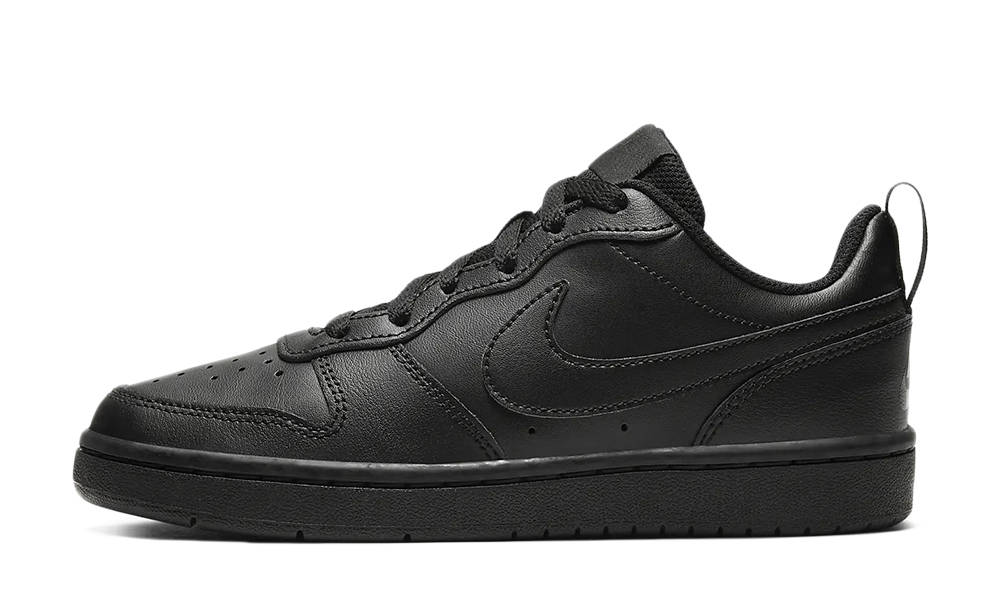 Nike Court Borough Low 2 GS Triple Black BQ5448-001