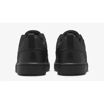 Nike Court Borough Low Recraft GS Triple Black | Where To Buy | DV5456 ...