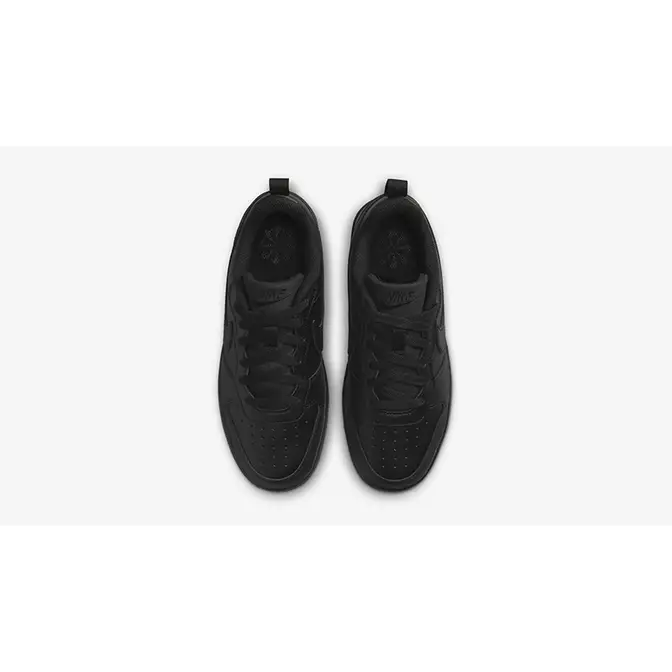 Nike Court Borough Low Recraft GS Triple Black | Where To Buy | DV5456 ...