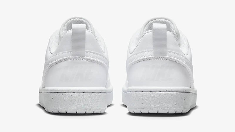 Nike Court Borough Low Recraft GS Triple White DV5456-106 Back