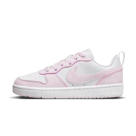 Nike stiksel Court Borough Low Recraft GS White Pink Foam DV5456-105