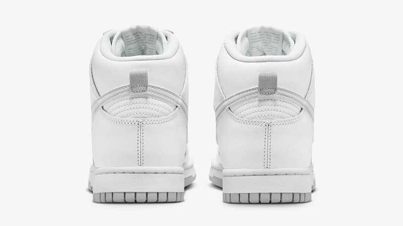 Nike Dunk High Airbrush Swoosh White Back