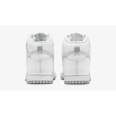 Nike Dunk High Airbrush Swoosh White Back
