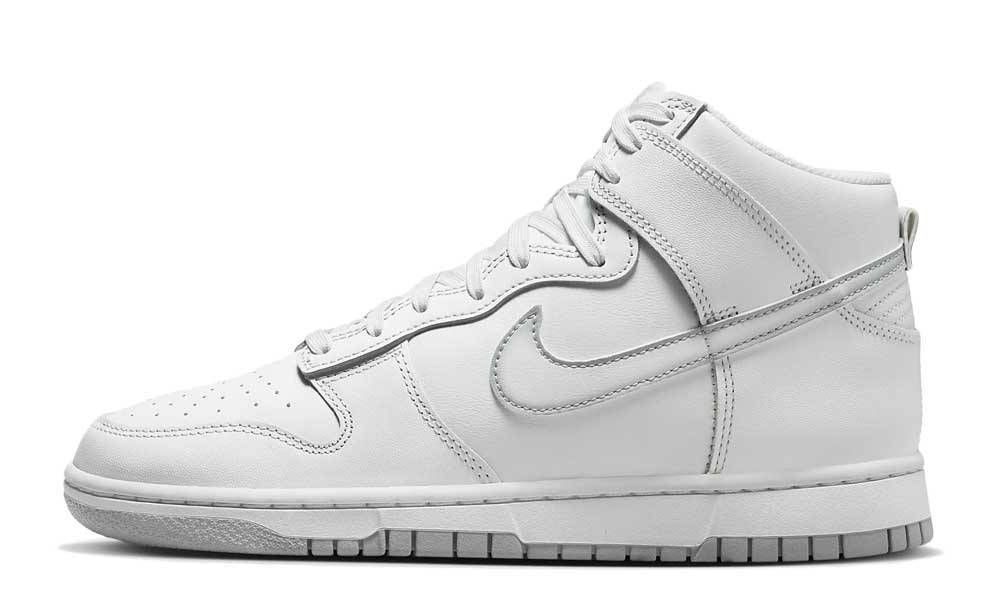 Nike Dunk High Airbrush Swoosh White
