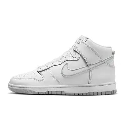 Nike Dunk High Airbrush Swoosh White