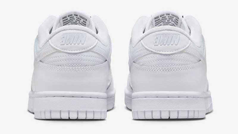 Nike Dunk Low Just Do It White Back