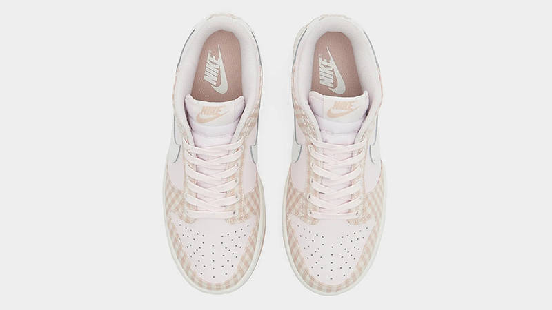 Nike Dunk Low Pink Gingham Top