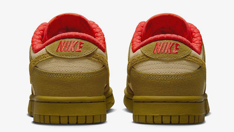 Nike Dunk Low Sesame Bronzine back