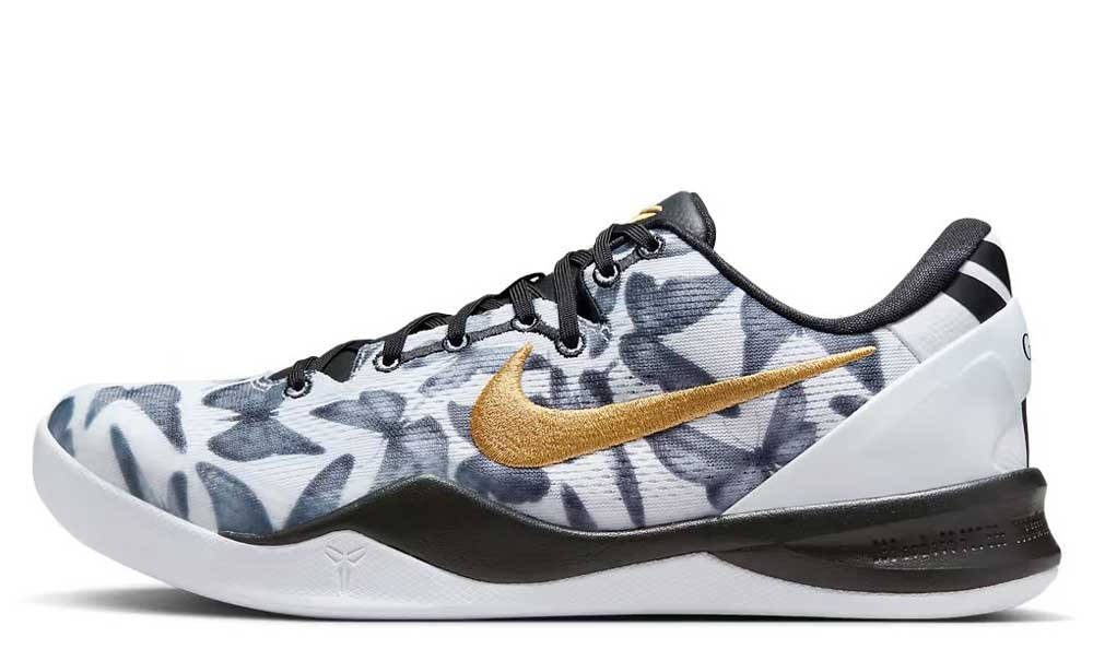 Nike Kobe 8 Protro White Metallic Gold