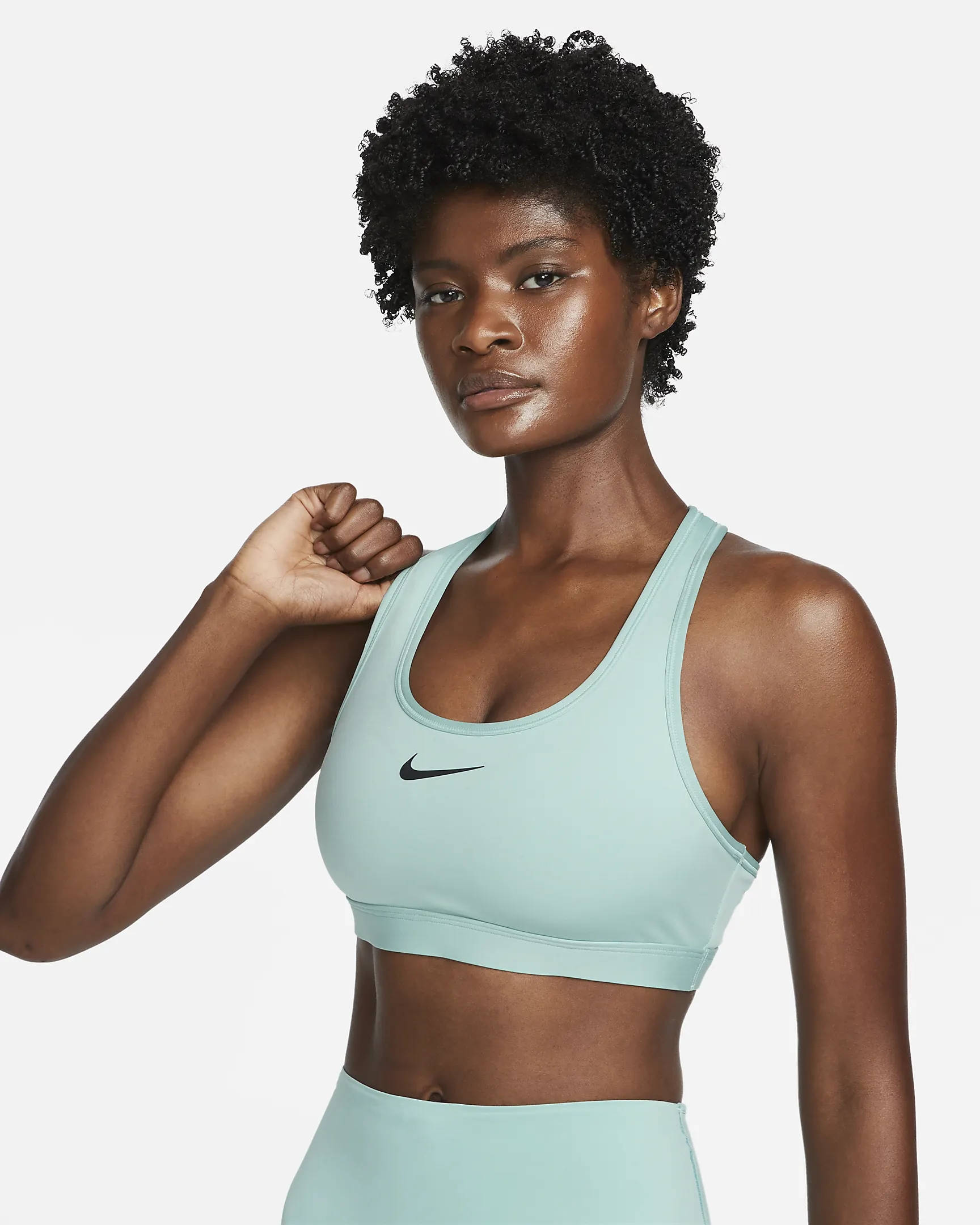 Nike Crop Top Women's Medium-Support Padded Sports Bra. Nike NO