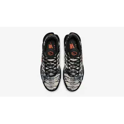 Nike TN Air Max Plus Black Orange Camo FV6913-001 Top