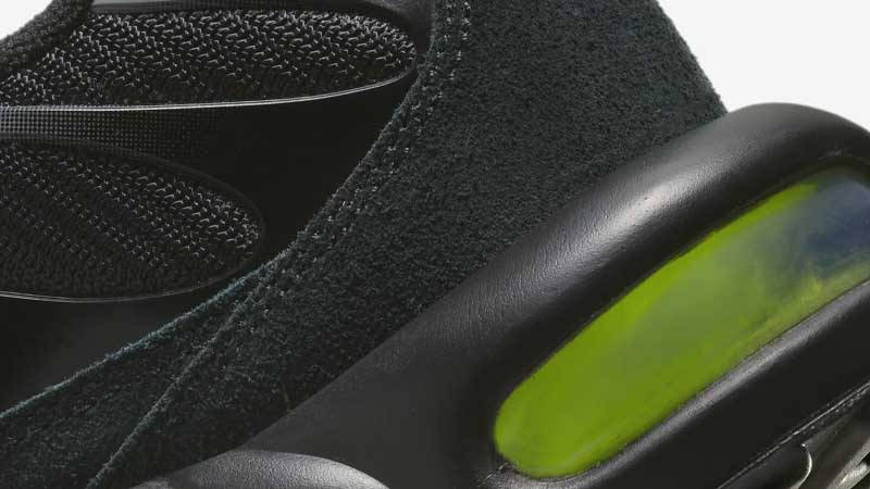 Nike TN Air Max Plus Black Volt Grey Closeup