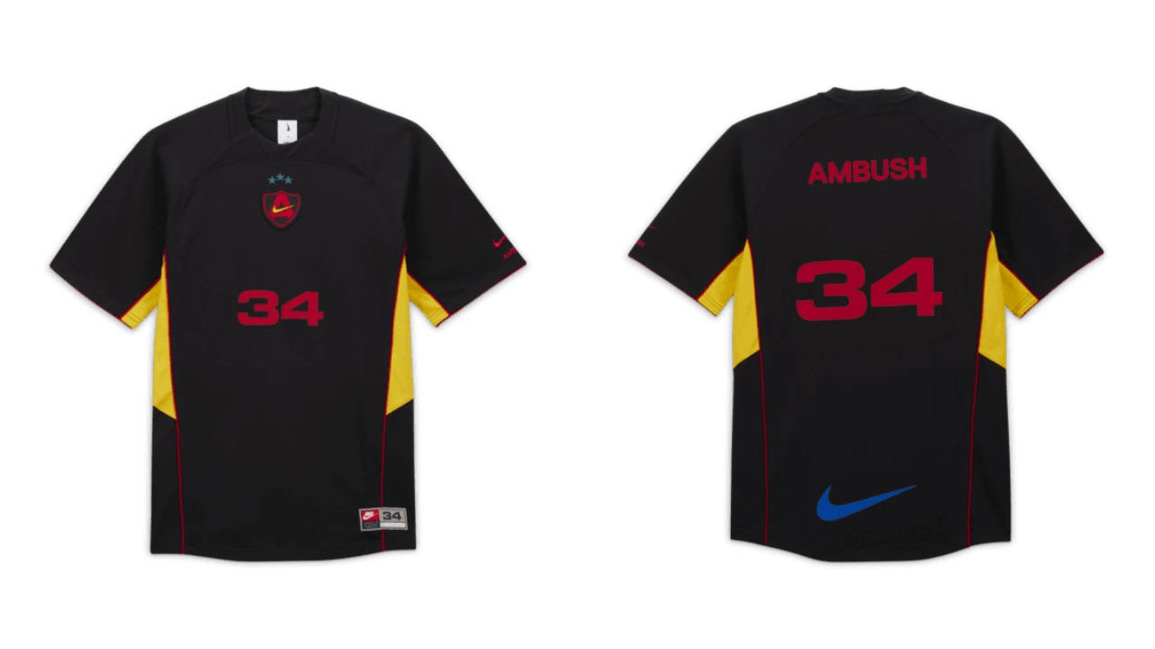 The Latest Instalment of the Nike x AMBUSH Saga Takes on a Football-Inspired Aesthetic