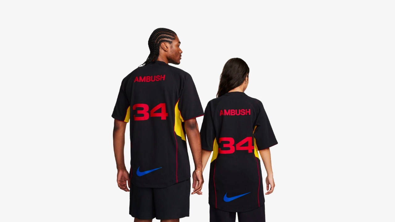 The Latest Instalment of the Nike x AMBUSH Saga Takes on a Football-Inspired Aesthetic