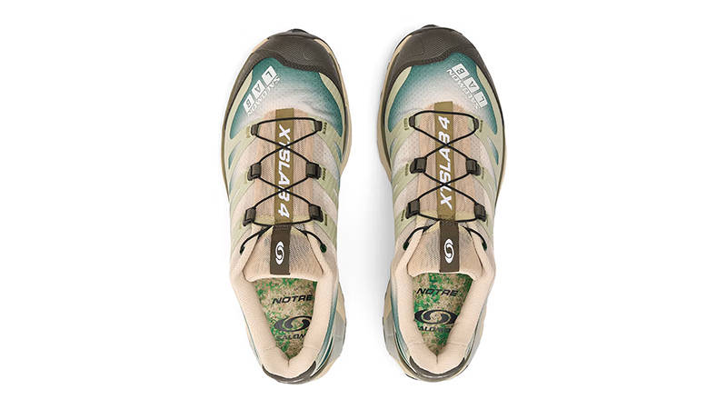 Notre x Salomon XT-4 Green L47423900 Top