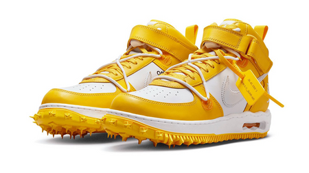 Virgil Abloh's Legacy Continues With the Off-White x Nike Air Force 1 Mid SP "Varsity Maize"