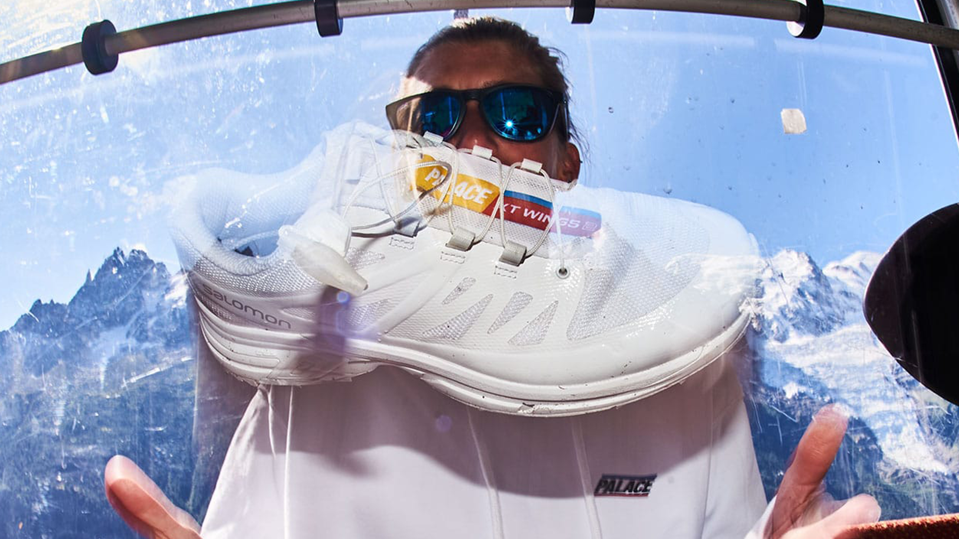 Palace x Salomon XT-Wings 2 White