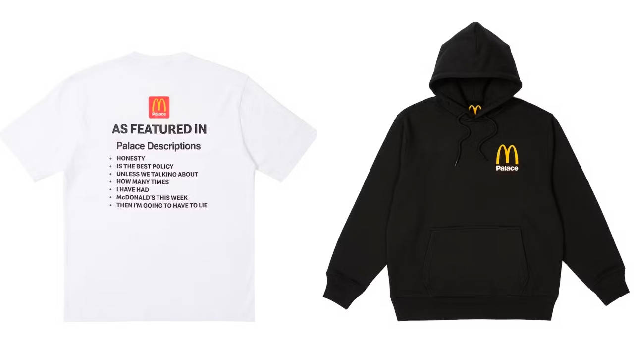 Palace Skateboards Continues Its Wacky Collaboration Streak With Its McDonald's Link-Up