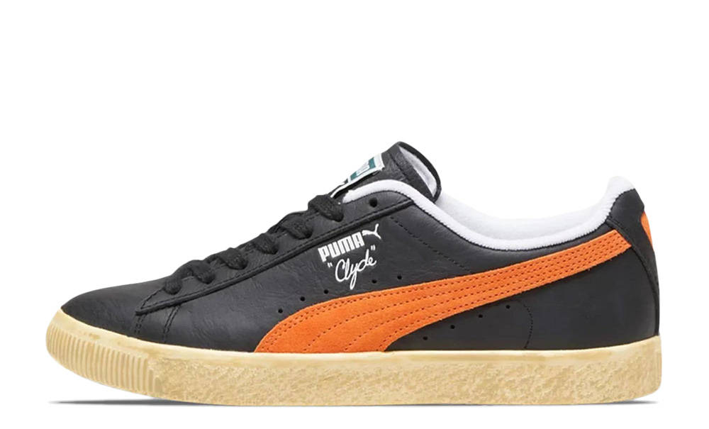 Puma clyde outlet orange