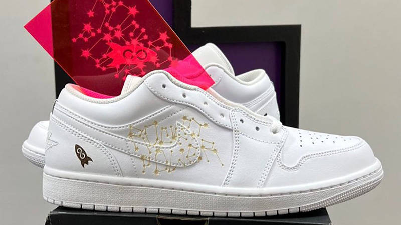 Quavo x Air Jordan 1 Low Rocket Power Side