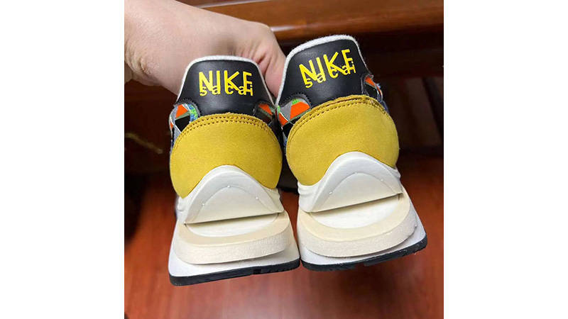 sacai x Jean Paul Gaultier x Nike Air Woven VaporWaffle Multi first look back