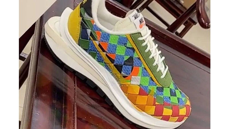 NIKE×sacai×Jean Paul Gaultier 24cm Nike VaporWaffle Woven sacai Jean Paul Gaultier White Men's