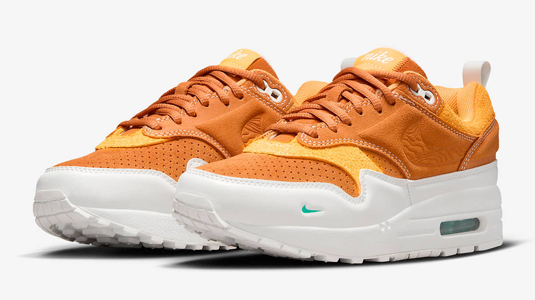 Serena Williams Design Crew X Nike Air Max 1 Orange FQ4298-800 Side