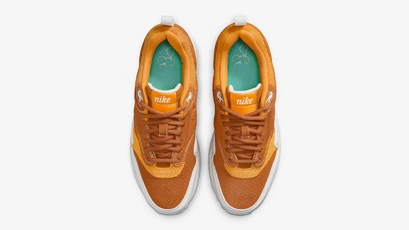 Serena Williams Design Crew X Nike Air Max 1 Orange FQ4298-800 Top