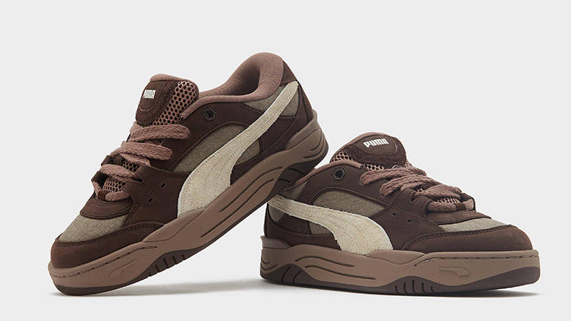 Size x PUMA 180 Brown side