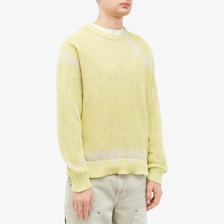 Stüssy Pigment Dyed Loose Gauge Sweater | Where To Buy | 117105 