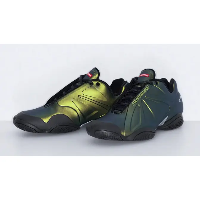 Supreme x Nike Courtposite Black Gold | Where To Buy | FB8934-700