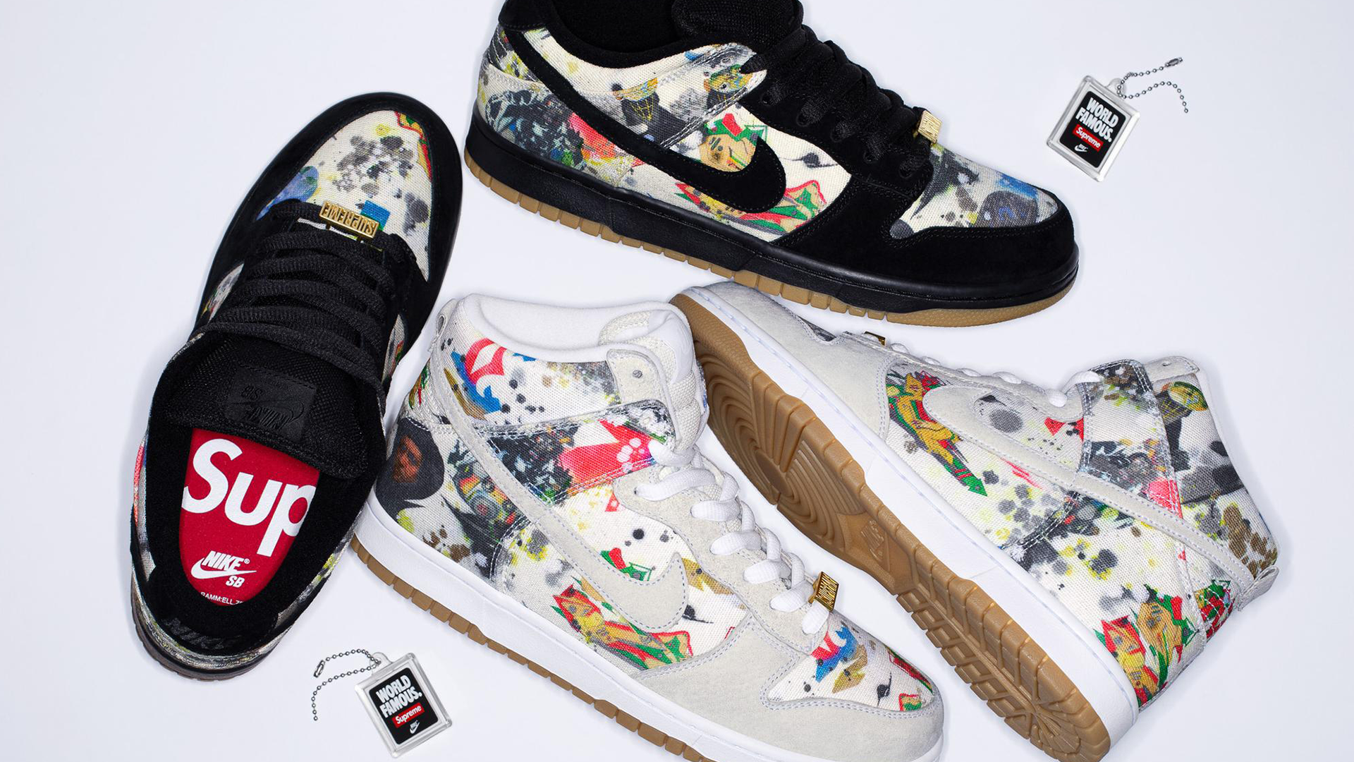 Themed Supreme x Nike SB Dunks Drop This Week - The Rammellzee