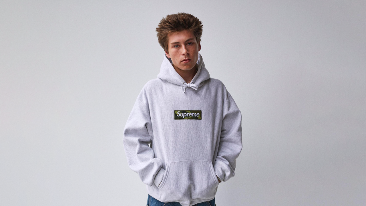 Grey supreme shop bogo