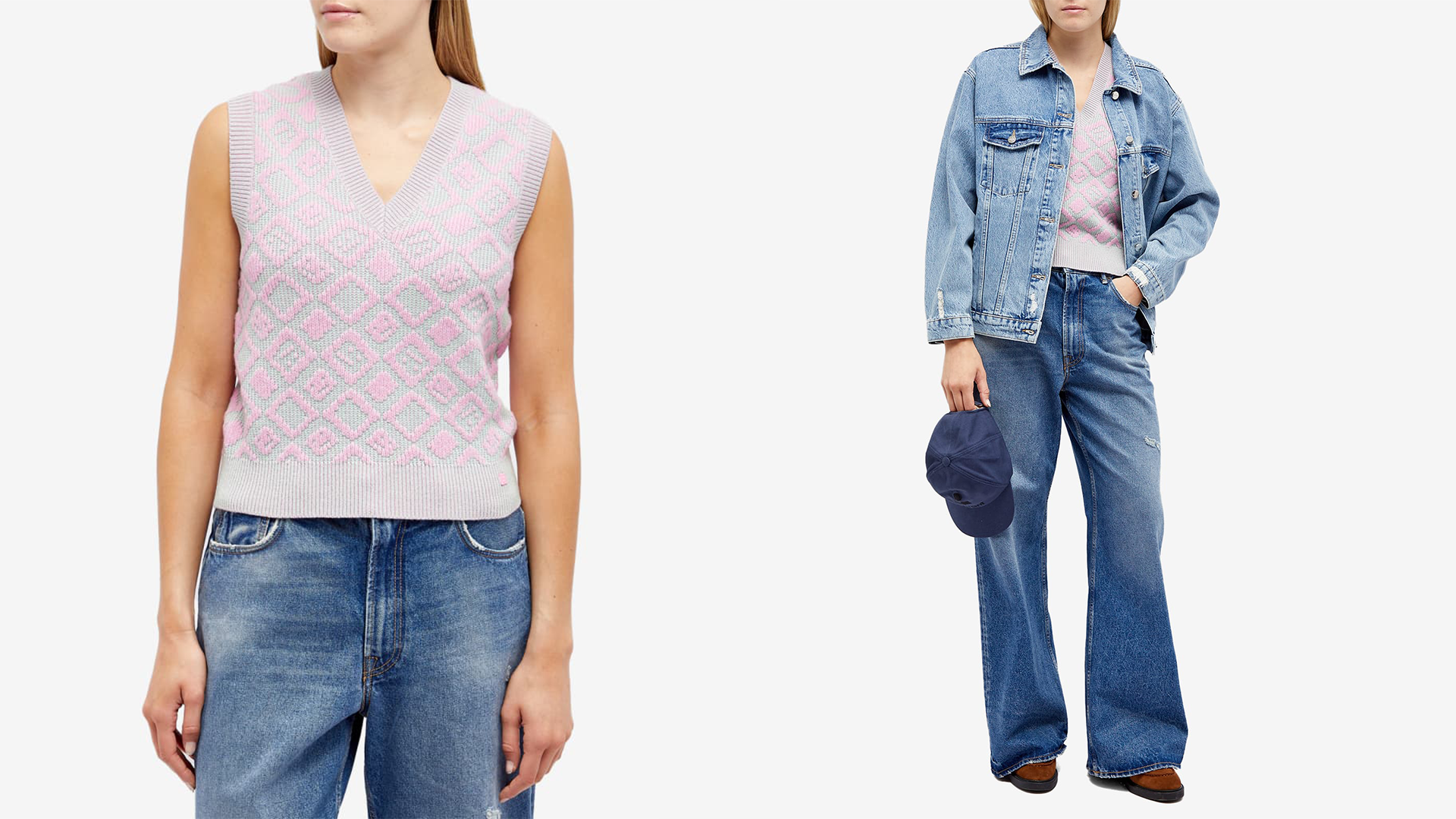 Our New Fave Wardrobe Hack: How the Sweater Vest Makes British Summer Weather a Breeze