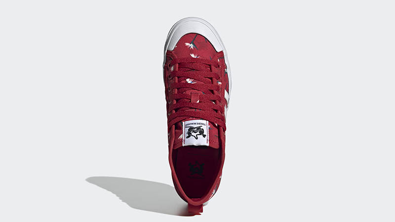 Thebe Magugu x adidas Nizza Platform Mid Power Red GY9561 Top