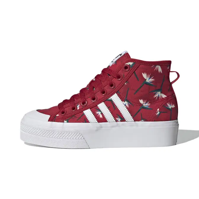 Adidas discount nizza red