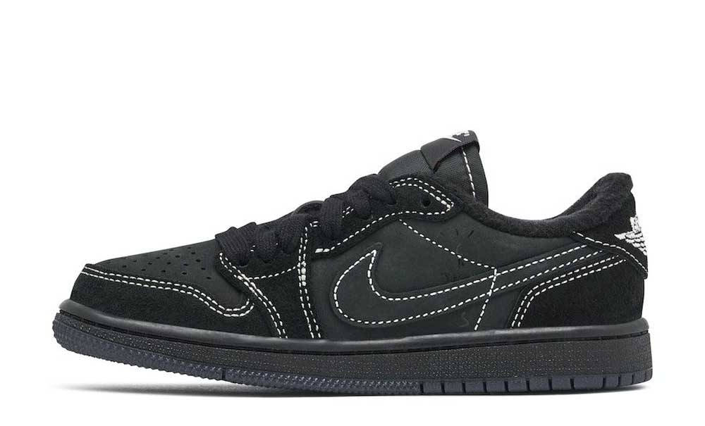 Travis Scott x Air Jordan 1 Low OG PS Black Phantom | Where To Buy 