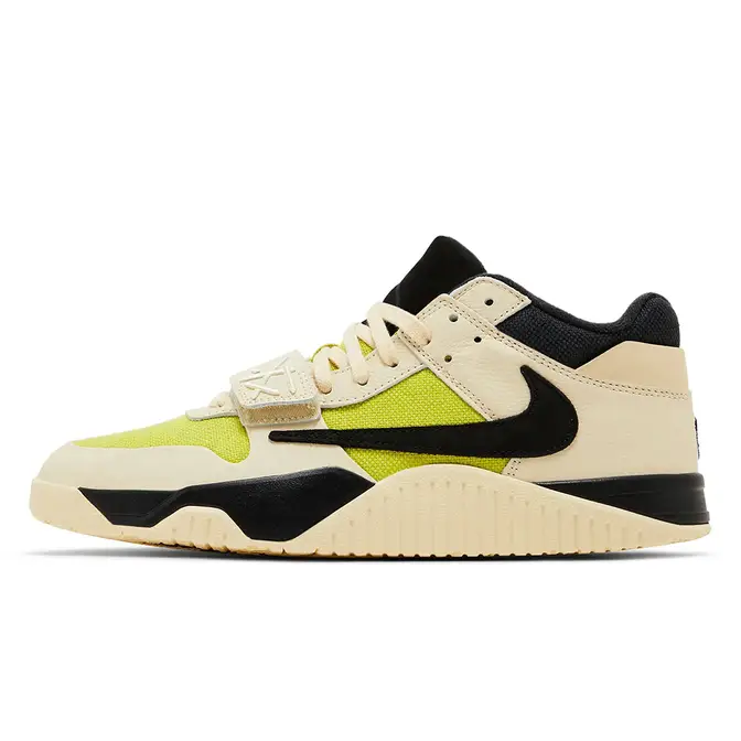 Travis Scott x Jordan Jumpman Jack Trainer Off White Yellow FZ8117 102 The Sole Supplier