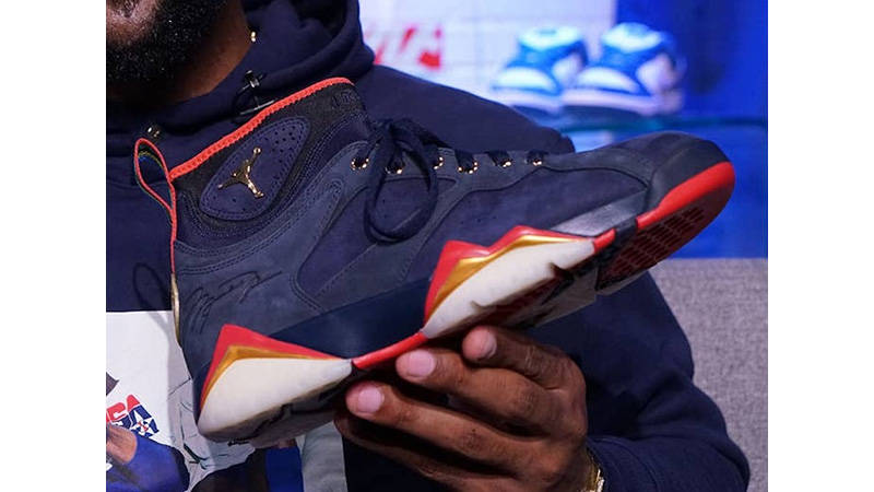 Trophy Room x Air Jordan 7 New Sheriff in Town F&F front