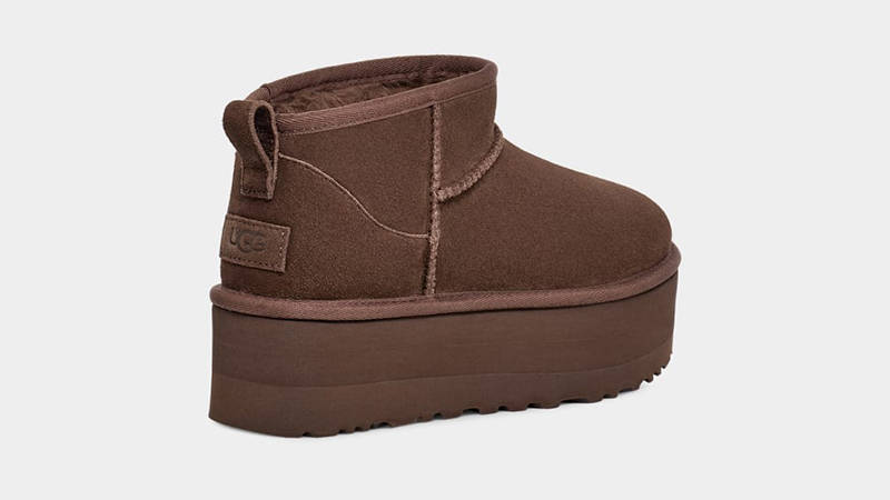 UGG Classic Ultra Mini Platform Boot Burnt Cedar 1135092-BCDR Back