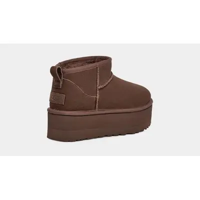 UGG Classic Ultra Mini Platform Boot Burnt Cedar 1135092-BCDR Back