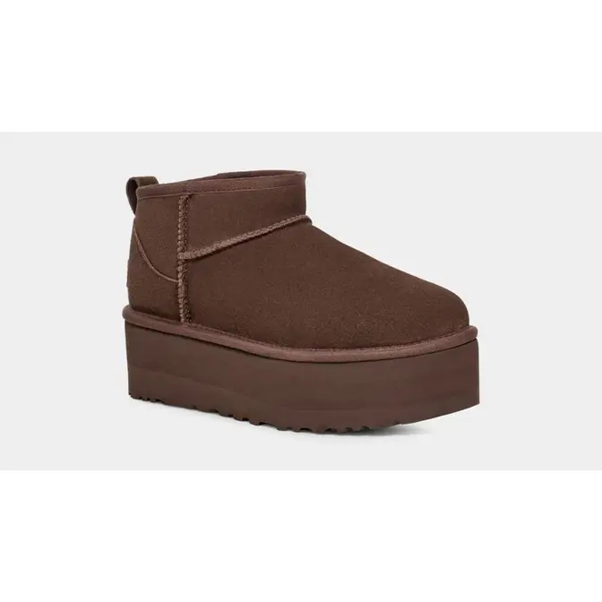 UGG Classic Ultra Mini Platform Boot Burnt Cedar 1135092-BCDR Side
