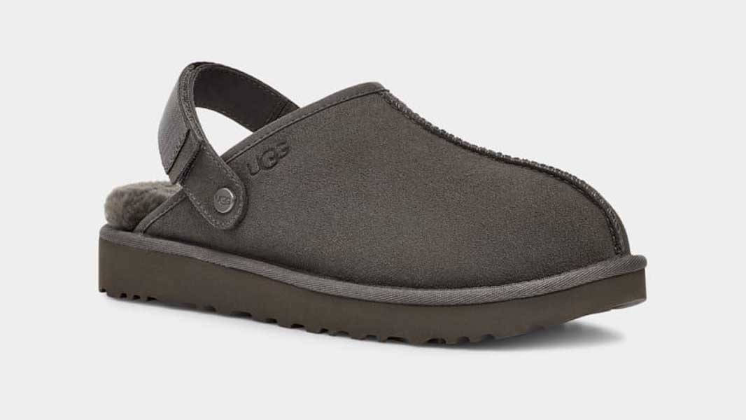 UGG Lanah Clog Charcoal Front