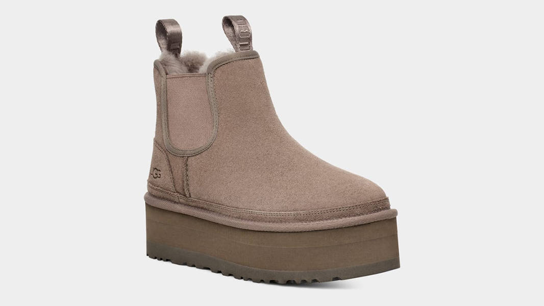 UGG Neumel Platform Chelsea Boot Smoke Plume 1134526-SKP Side