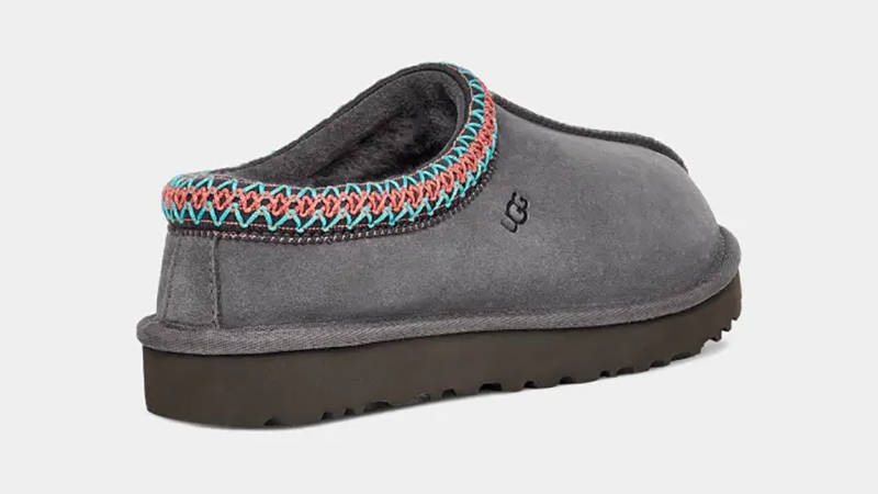 UGG Tasman Slippers Dark Grey 5955-DGRY Back