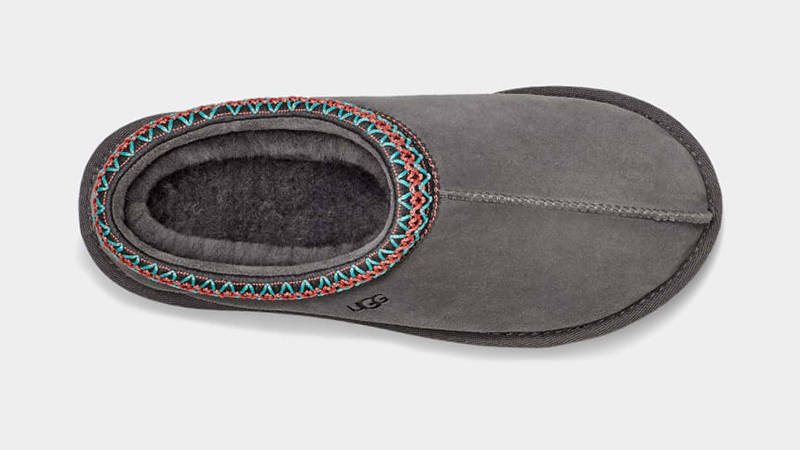 UGG Tasman Slippers Dark Grey 5955-DGRY Top