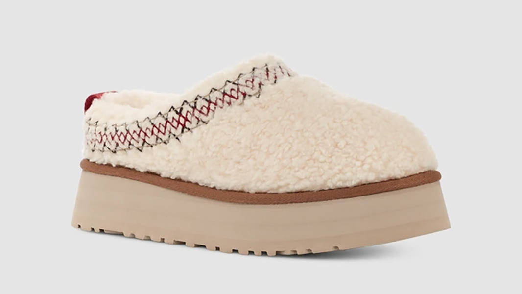 UGG Tazz Braid Slippers Natural 1143976-NAT Side